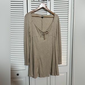 Long Sleeve Sparkle Mini Dress